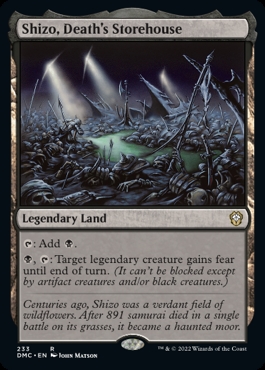 Shizo, Death's Storehouse Dominaria United- Commander Decks